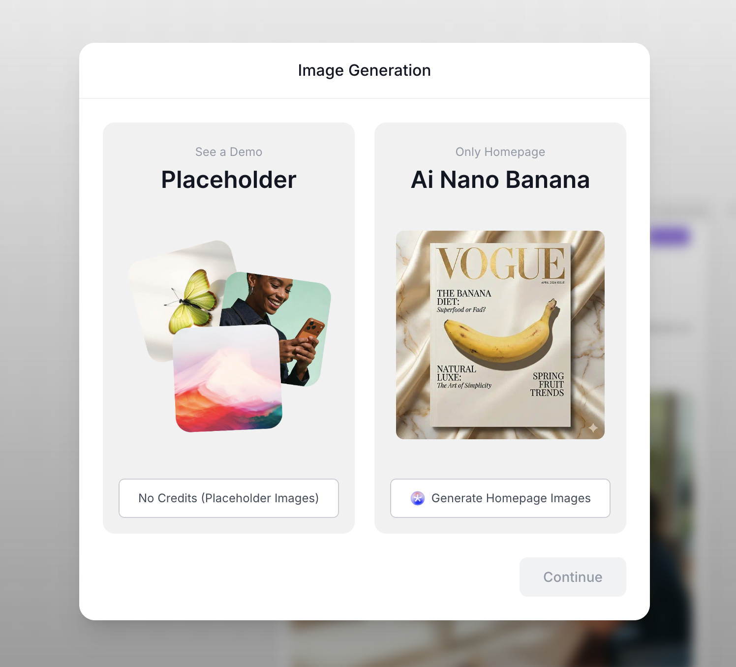 Modulify & Nano Banana integration