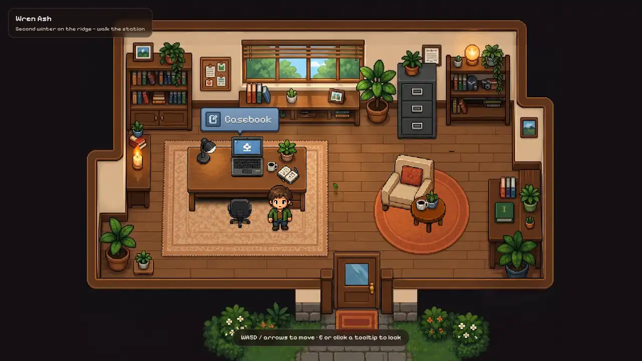 Aperçu du modèle Hollow Pines