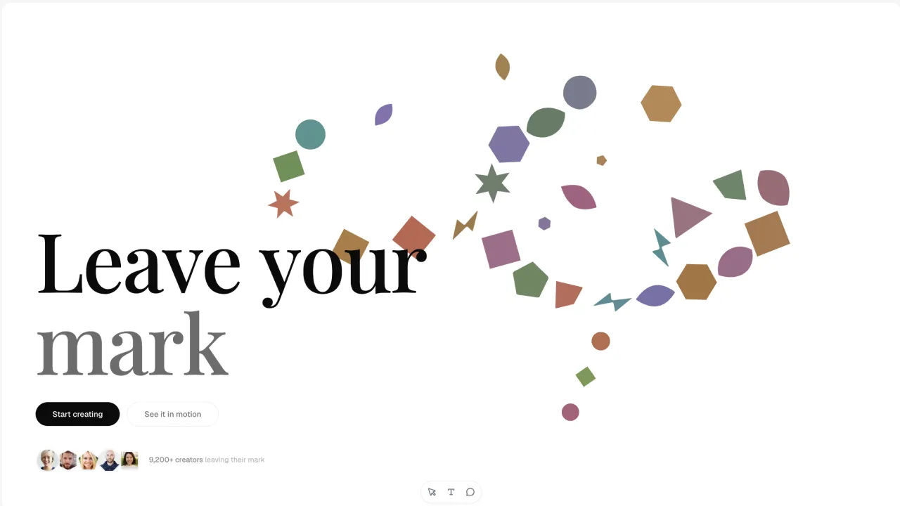 Shape Trail template preview