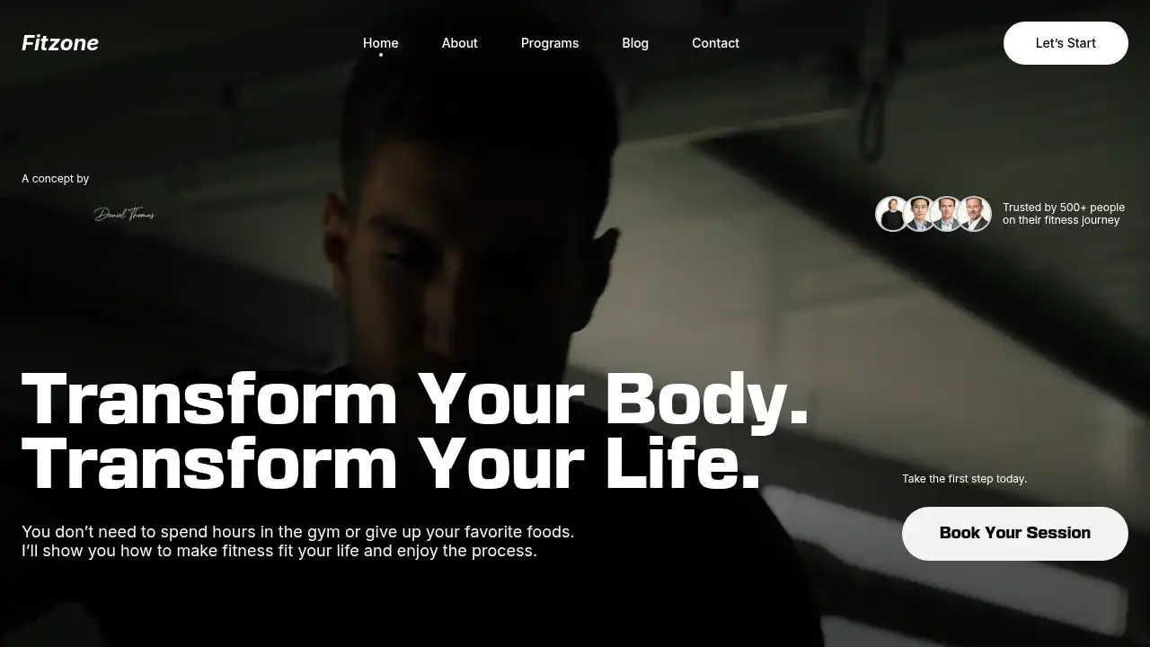 Fitway template preview