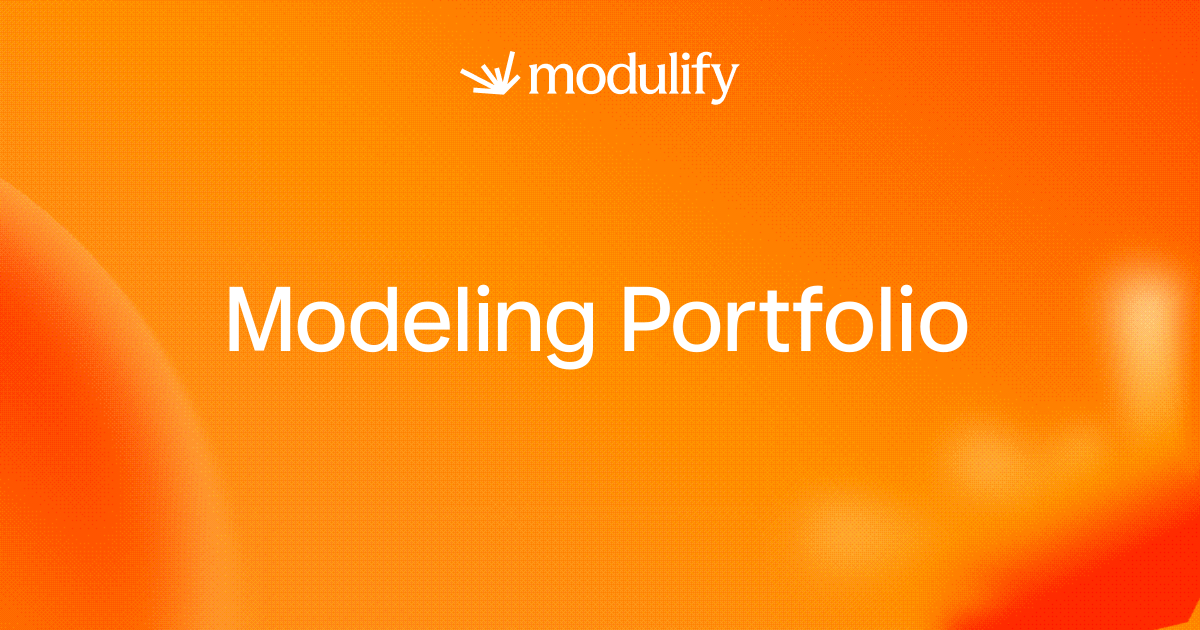 Modeling Portfolio: How to Create a Professional Portfolio That Gets You Noticed