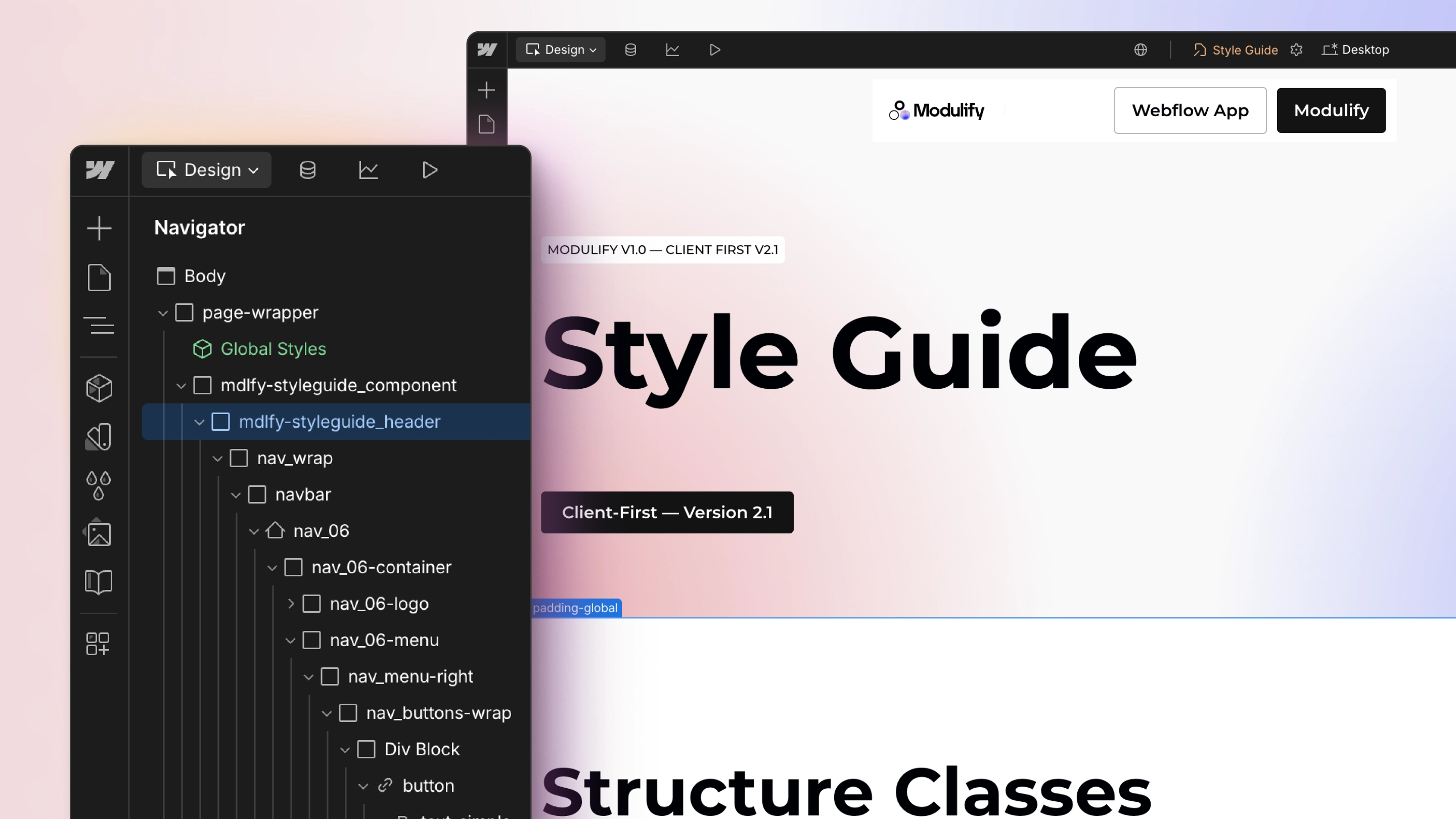 Client-First Style
