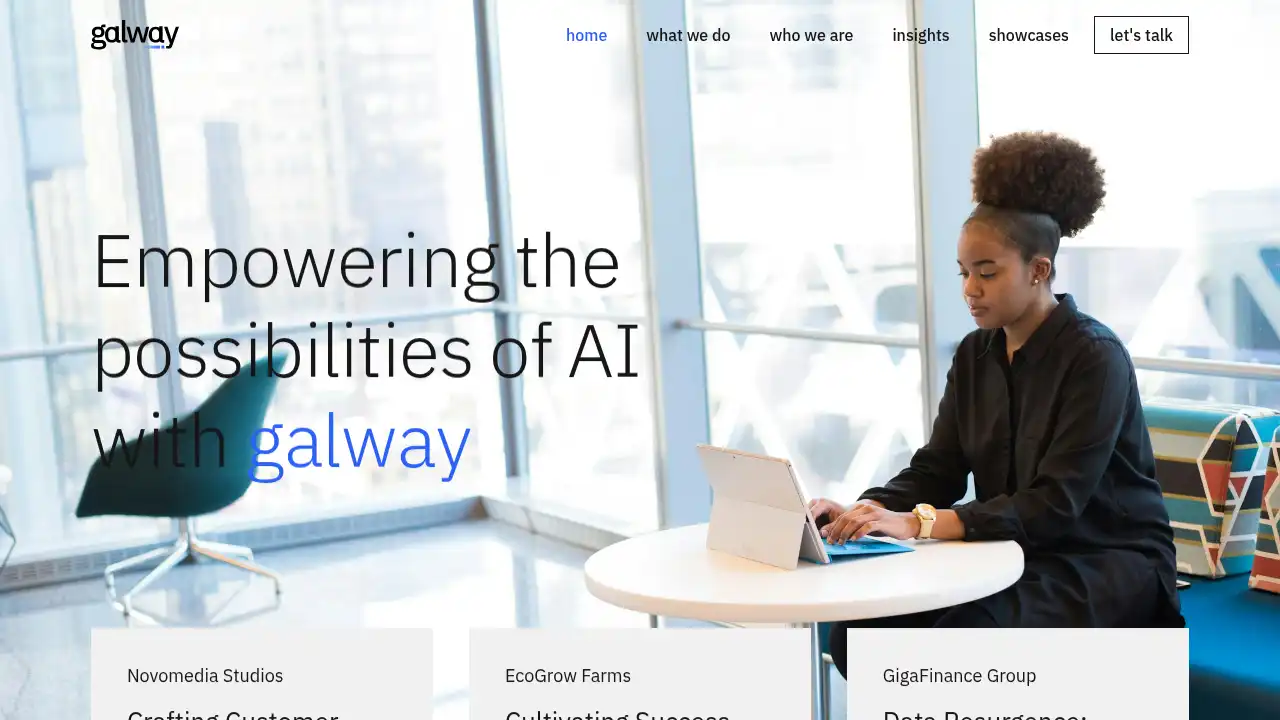 Aperçu du modèle Galway Template