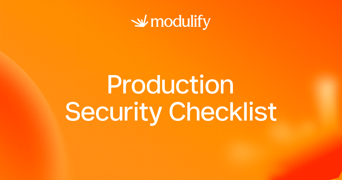 Is It Safe to Launch a Vibe-Coded App? A Production Security Checklist