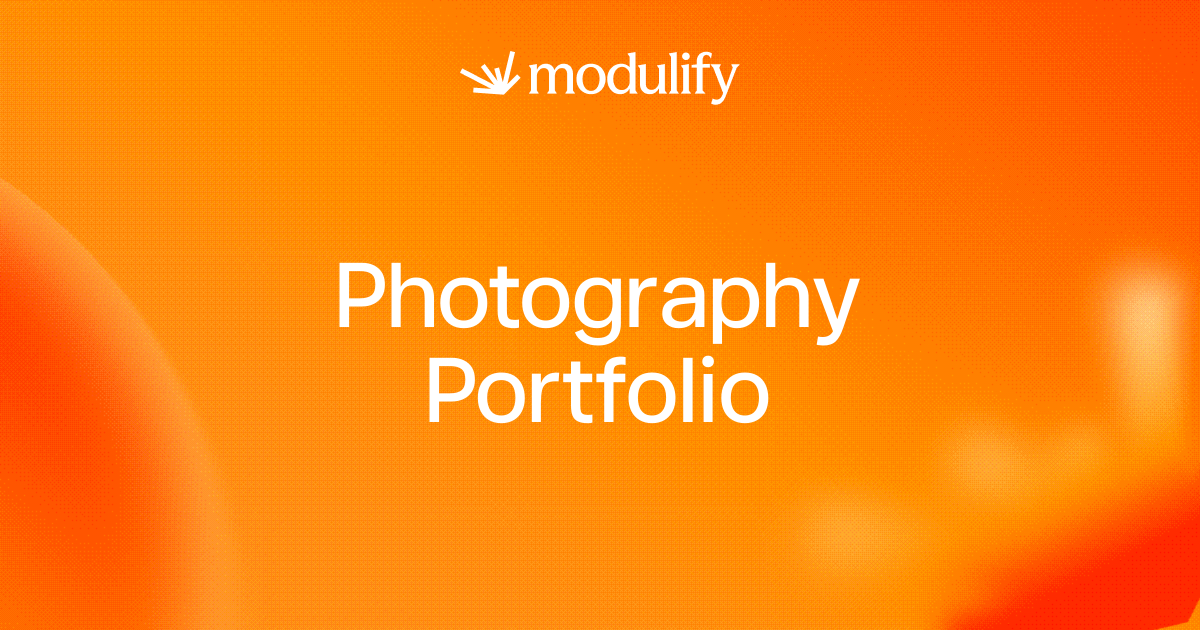 How to Build a Professional Photography Portfolio