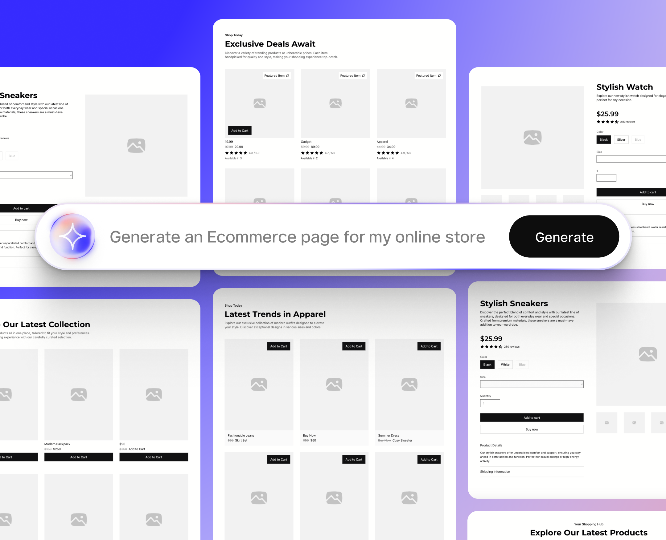 +23 New eCommerce Components Available