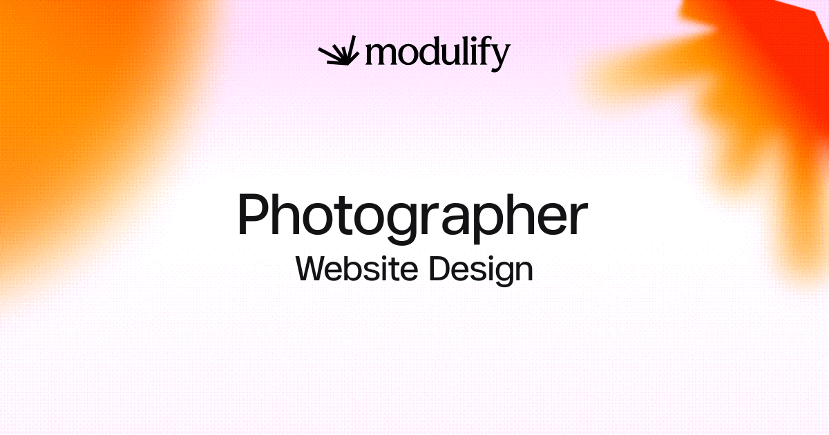 Photographer Website Design: Turn Visitors Into Booked Shoots