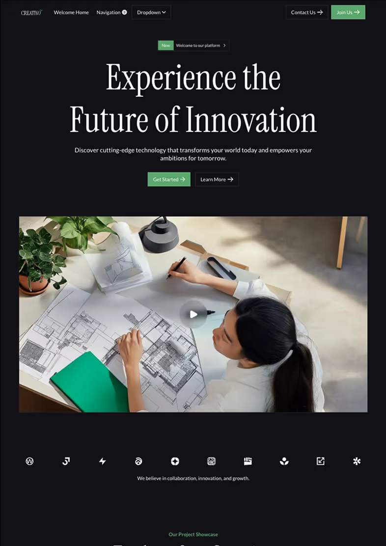 Website built with Modulify